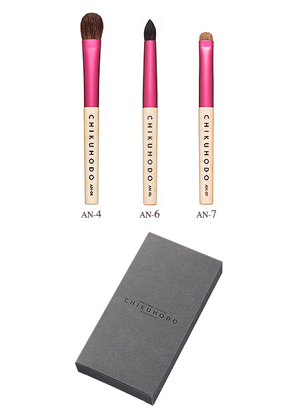 S-E-AN-3：Anneシリーズ アイメイク3点セットブラシ