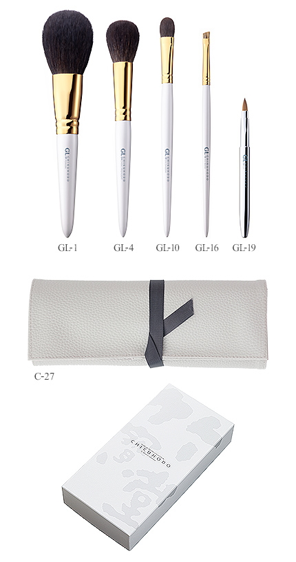 GLシリーズ5点セットブラシ：セット内容