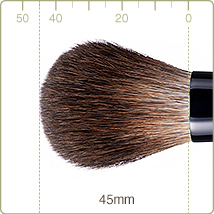 KZ-2：チークブラシ毛丈