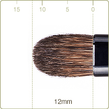 KZ-7：アイシャドーブラシ毛丈